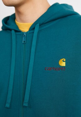 Carhartt WIP: Толстовка  American на молнии