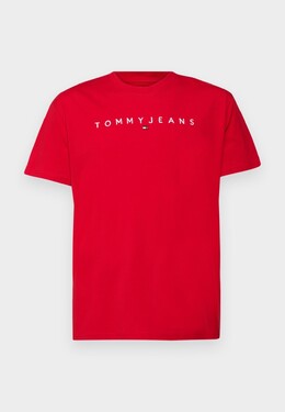 Tommy Jeans: Футболка с принтом 