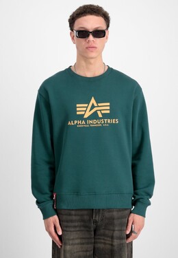 Alpha Industries: Зелёная толстовка 
