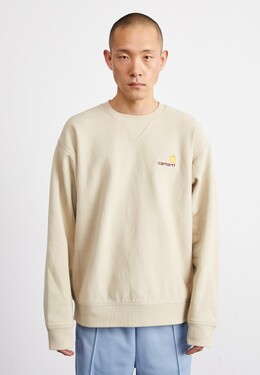 Carhartt WIP: Бежевая толстовка  American