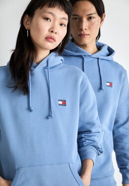 Tommy Jeans: Чёрная толстовка 