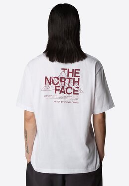 The North Face: Футболка  Mountain с принтом