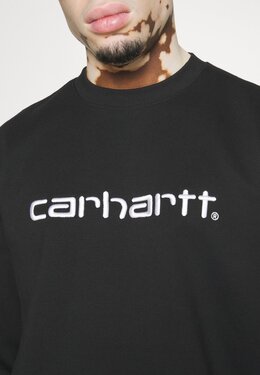 Carhartt WIP: Чёрная толстовка 