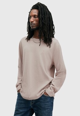 Allsaints: Футболка с длинным рукавом 