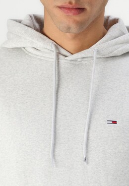 Tommy Jeans: Серая толстовка 