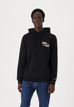 Tommy Jeans: Чёрная толстовка 