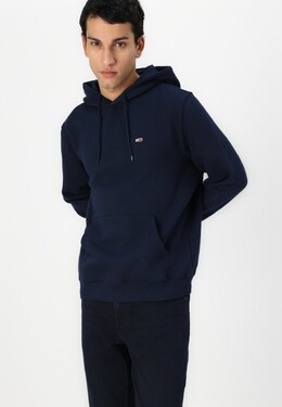 Tommy Jeans: Тёмная толстовка 