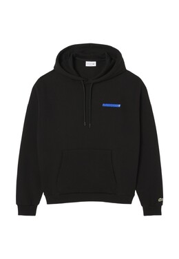 Lacoste: Чёрная толстовка 