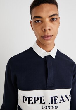 Pepe Jeans: Тёмная толстовка 