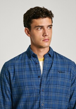 Pepe Jeans: Тёмная рубашка 