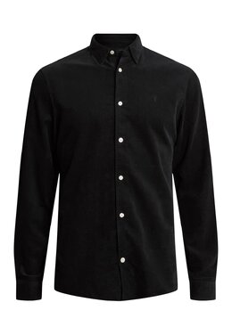 Allsaints: Чёрная рубашка 
