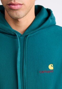 Carhartt WIP: Толстовка  American с капюшоном
