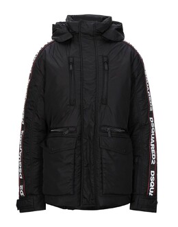 Dsquared2: Чёрный пуховик 