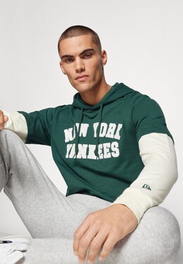 NEW ERA: Толстовка  MLB New York Yankees с капюшоном