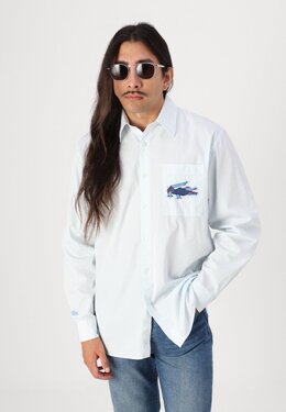 Lacoste: Светлая рубашка 
