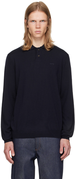 A.P.C.: Синее поло 