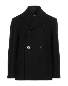 MM6 Maison Margiela: Чёрное пальто 