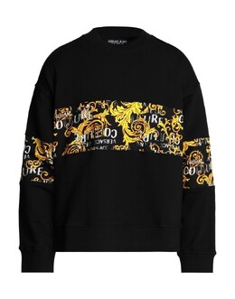 Versace Jeans Couture: Чёрная толстовка 