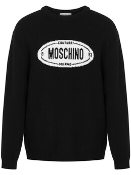 Moschino: Чёрный свитер 