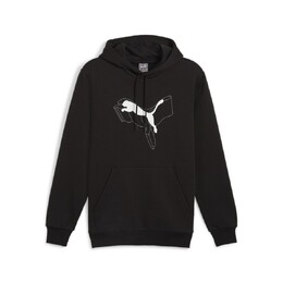 PUMA: Чёрная толстовка 