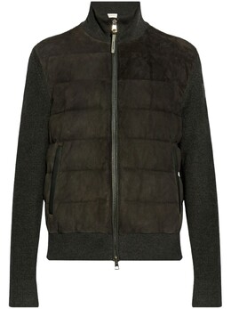 Moncler: Серый кардиган 