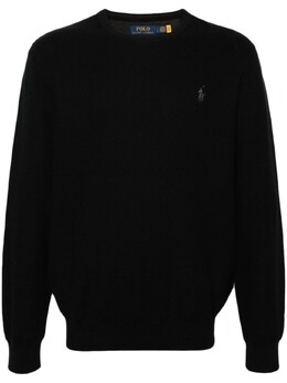 Polo Ralph Lauren: Чёрный свитер 