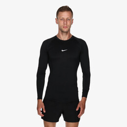 Nike: Футболка  Dri FIT с длинным рукавом