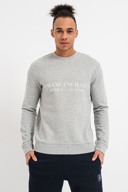 Armani Exchange: Серая толстовка 