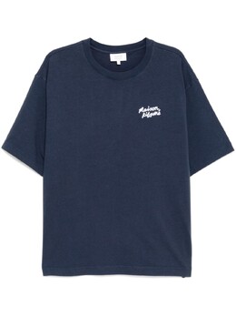 Maison Kitsuné: Футболка с принтом 