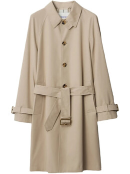 Burberry: Длинный плащ 