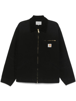 Carhartt WIP: Чёрная куртка  OG Detroit