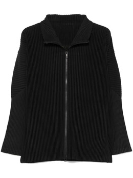 Homme Plissé Issey Miyake: Чёрная куртка 