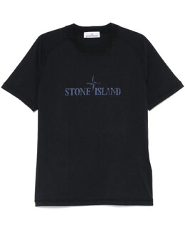 Stone Island: Хлопковая футболка 
