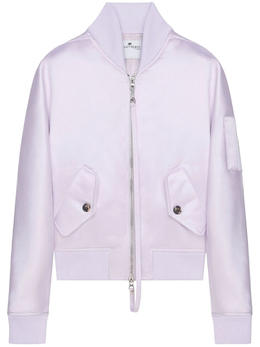 Courreges: Атласная куртка 