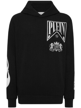 Philipp Plein: Чёрная толстовка  Flame