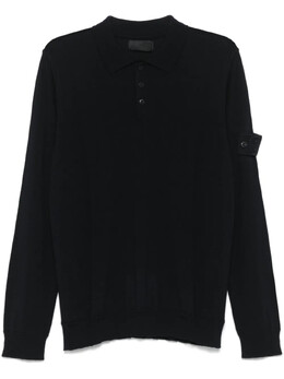 Stone Island: Синяя рубашка  Compass