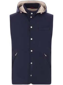 Brunello Cucinelli: Синий жилет 