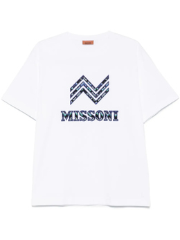 Missoni: Белая футболка 