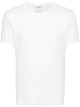 Courreges: Белая футболка 