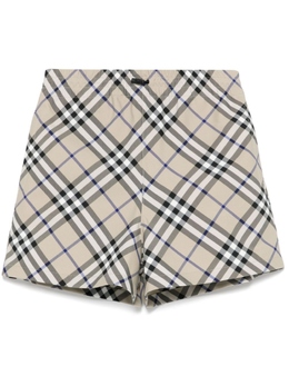 Burberry: Шорты в клетку 