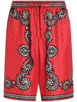 Dolce & Gabbana: Красные шорты 