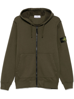 Stone Island: Зелёная толстовка  Compass