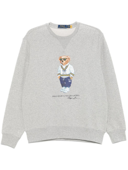 Polo Ralph Lauren: Серая толстовка 