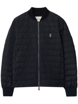 Burberry: Синий пуховик 