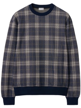 Burberry: Свитер в клетку 