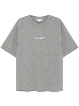 Maison Kitsuné: Серая футболка 