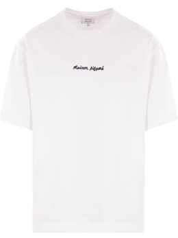 Maison Kitsuné: Белая футболка 