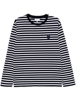 Maison Kitsuné: Синяя футболка 