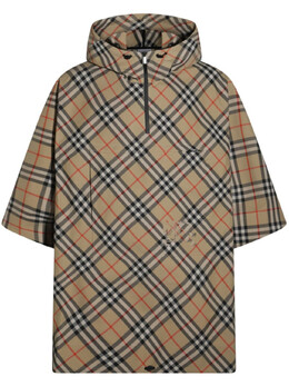Burberry: Пальто в клетку 