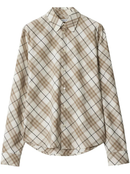Burberry: Хлопковая рубашка 